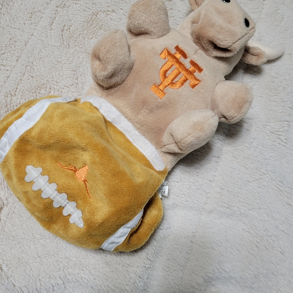 Texas UT Reverse A Pals Bevo Longhorn to a Football